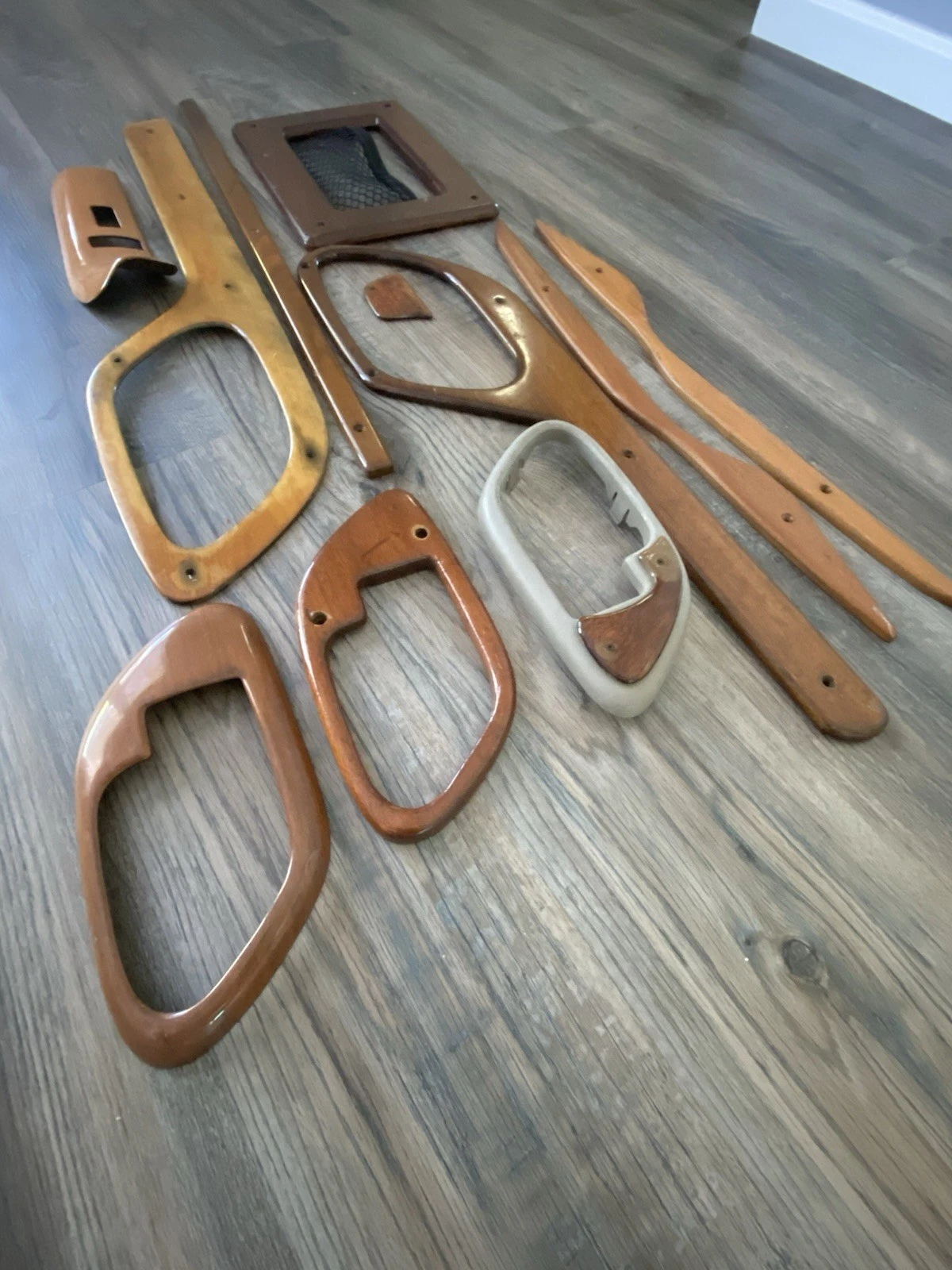 Genuine Rare OBS Choo Choo Custom Wood Grain Door/Dash Interior Trim Set (95-98 C/K)