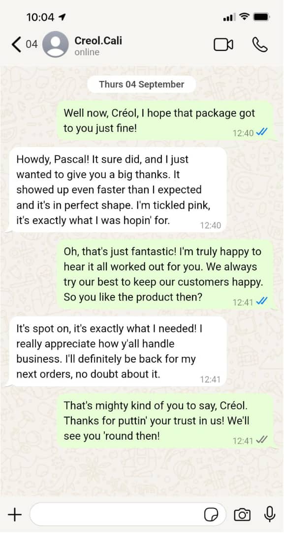 WhatsApp Screenshot Evidence