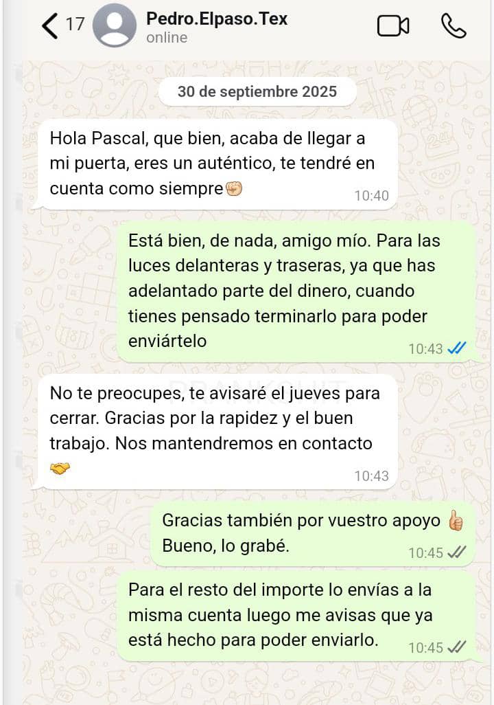 WhatsApp Screenshot Evidence