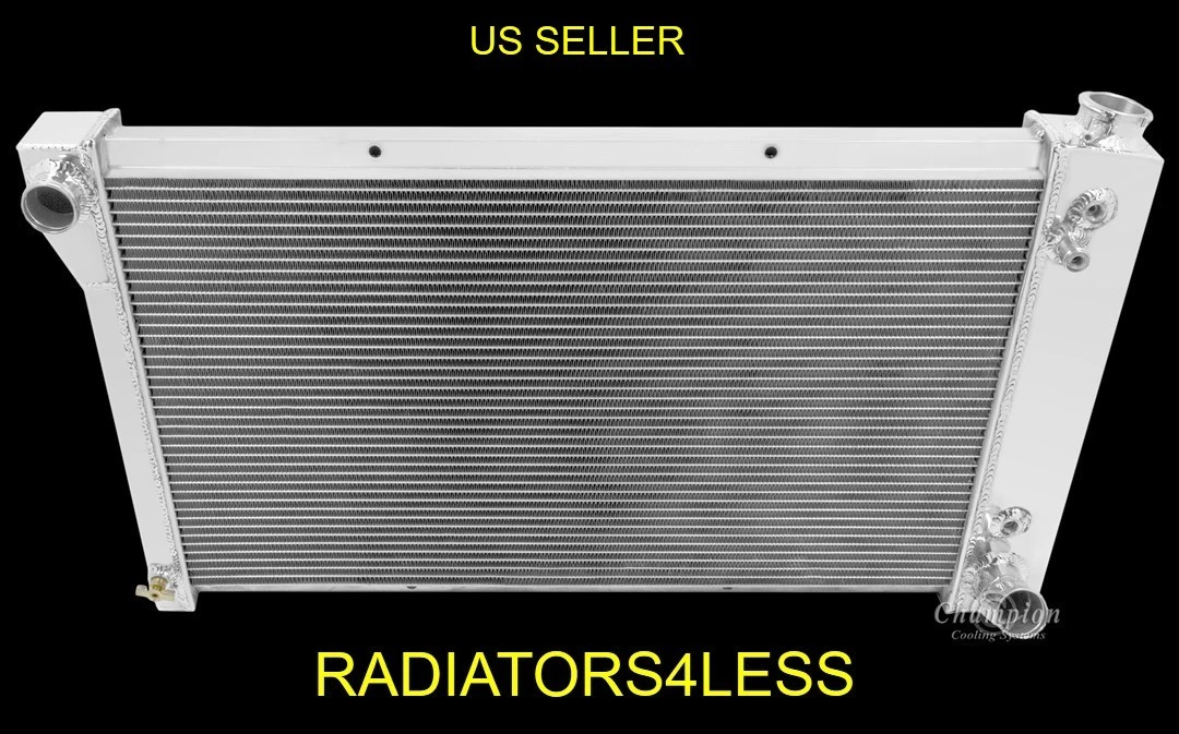 CHAMPION 3 ROW ALUMINUM RADIATOR 67 68 69 70 71 72 CHEVY TRUCK PICKUP C10 C20